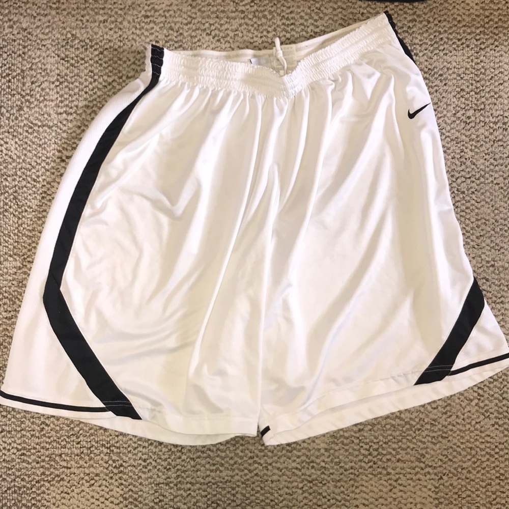 White Nike Athletic Shorts-XXL